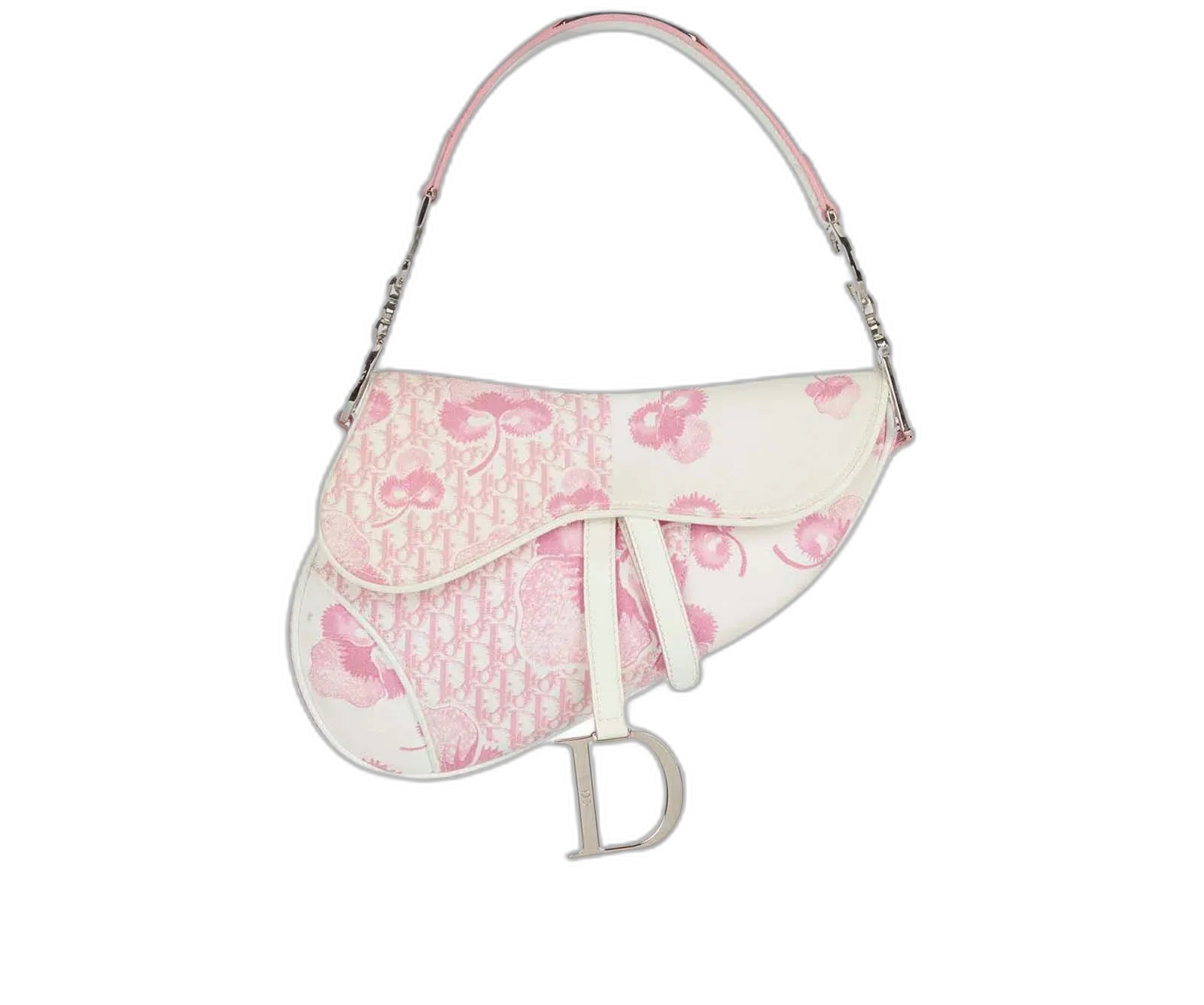 Dior Cherry Blossom Saddle Bag — 2004